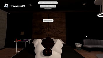 Fat ass femboy gets fucked by black guy