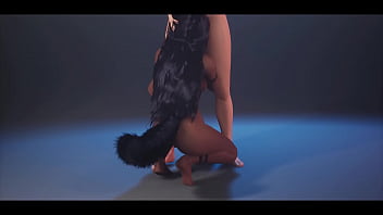 3d wild life gameplay 2 slutty foxgirls lick finger and fist all holes