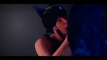 3d wild life gameplay 2 slutty foxgirls lick finger and fist all holes