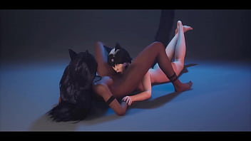3d wild life gameplay 2 slutty foxgirls lick finger and fist all holes