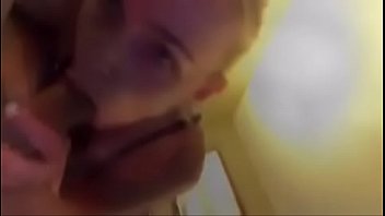 Blonde sucks nice cock