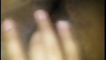 Horny girlfriend shivers while fingering