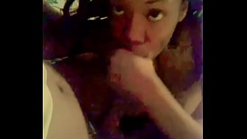 Niesha twists and eats the meat