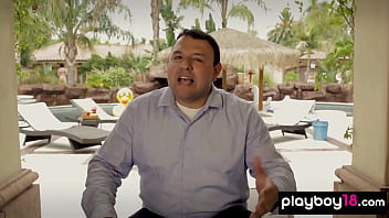 Big boobed exotic nude beauties washing a car outdoor