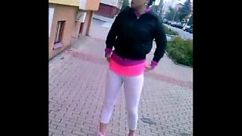 Teens in white yoga pants