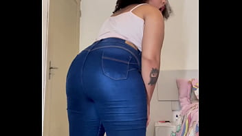 Bbw big ass farting and burping in jeans and leggings