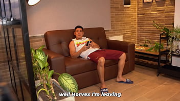 My stepmom gets me jerking off at home alone—she helps me with my loneliness horvex & kataleya gil