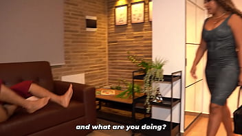 My stepmom gets me jerking off at home alone—she helps me with my loneliness horvex & kataleya gil