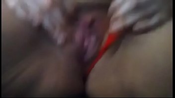 Young milf playing with her slutty pussy