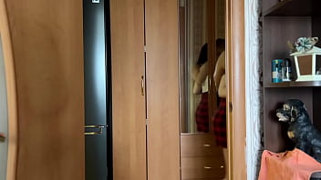 Threesome with her girlfriend and boyfriend