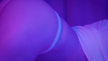 Look how sexy that lingerie looks on her ass