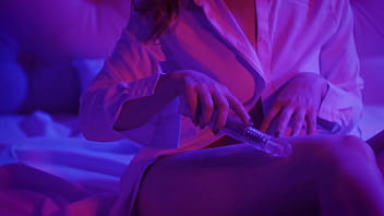 Look how sexy that lingerie looks on her ass