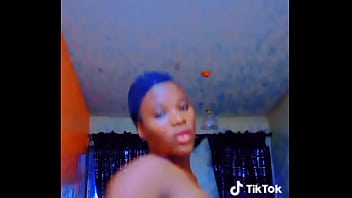African girl twerks shakes her ass to naira marley