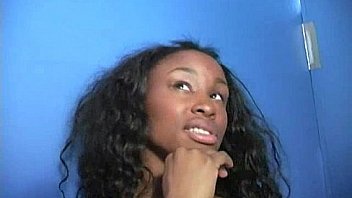 Gloryhole ebony girl booty shake and suck 29