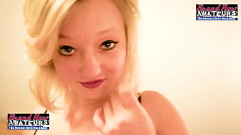 Busty petite blonde faiths hope deepthroats and rides a huge dick