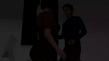 Visit to the psychoanalyst ends with ejaculation on her face and doggy with the boss