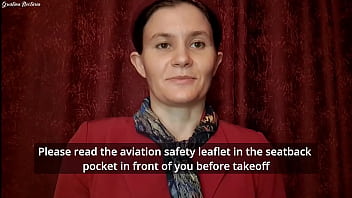 Russian air hostess made my flight unforgetable pov