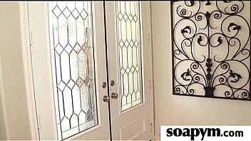 Friend gives him a soapy massage 9