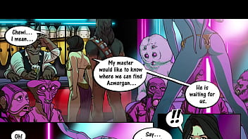 Rey is a slave for wookie cock