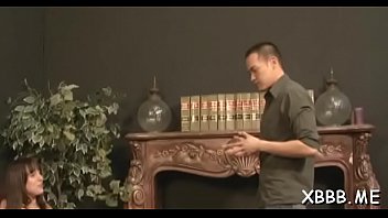 Vigorous floozy bounces on hard beef bayonet