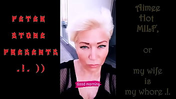 In bed with a brave redhead mature bitch or my wife is a "conscious" whore