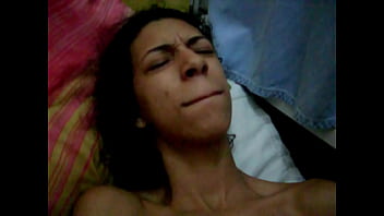 Solo in front of her husband's friend