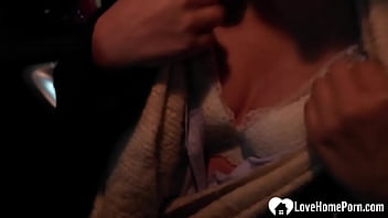 I plunged my dick deep inside of her tight ass after she sucked me off