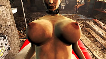 Dirty raider have sex in bunker