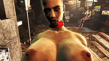 Dirty raider have sex in bunker