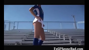 Steamy football player getting filmed Steamy football player getting filmed