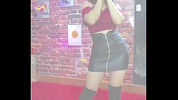 Chata rica de television vestido