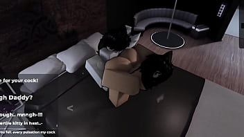 Roblox devoted catboy willing to do anything for cock