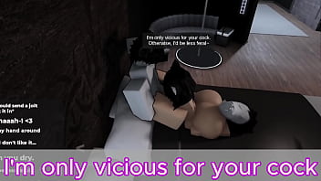 Roblox devoted catboy willing to do anything for cock