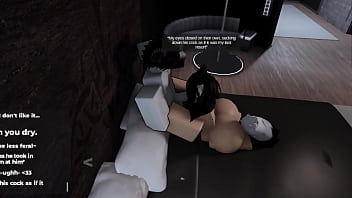 Roblox devoted catboy willing to do anything for cock