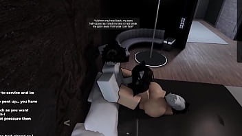 Roblox devoted catboy willing to do anything for cock