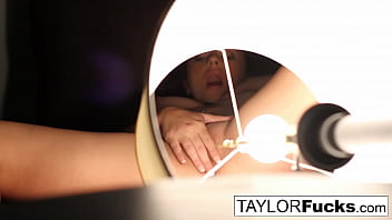 Hot Brunette Rubs Her Pussy thumbnail