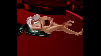 3d slut sucks tongues