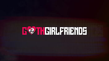 Inked hottie's katee v's mind blowing goth girlfriend adventure