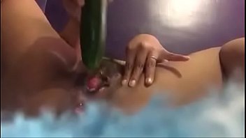 Amateur squirting orgasm mexican girlfriend fucks cucumber and squirts on cam Amateur squirting orgasm mexican girlfriend fucks cucumber and squirts on cam