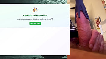 Exercise session for a strong fat and powerful 19 cm cock that can last hours without cumming