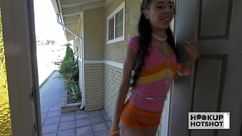 Exotic latina victoria vargaz gets her taco hard wrecked