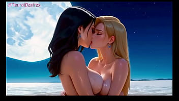 Huge boobs oiled boobs 3d