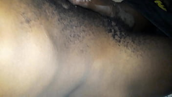 Horny black guy wank