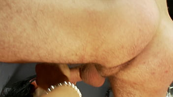 Busty brunette louise jenson gets fucked in a bar