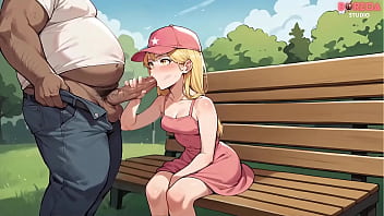 I meet this blonde innocent girl in park and offer her my lolipop I meet this blonde innocent girl in park and offer her my lolipop