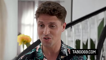 Horny wife seduce her husband's stepbrother for ass fucking