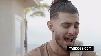 Horny wife seduce her husband's stepbrother for ass fucking