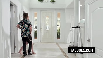 Horny wife seduce her husband's stepbrother for ass fucking