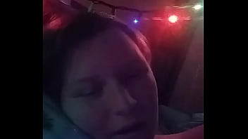 Degenerate white whore begging for a black breeding