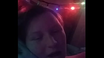 Degenerate white whore begging for a black breeding